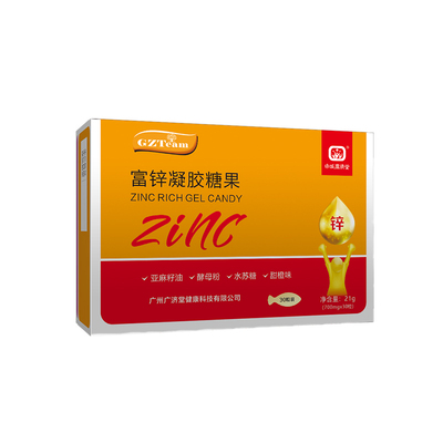 富锌凝胶糖果